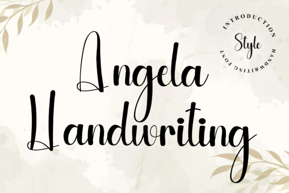Angela Handwriting: The Script Font with a Charming Soul