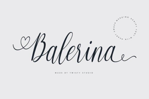 Balerina: A Graceful Script for Your Wedding and Event Designs
