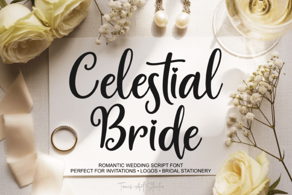 Celestial Bride: A Font That Whispers Forever