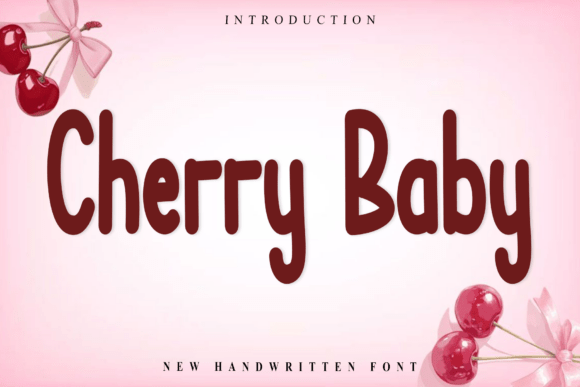Cherry Baby: A Modern Script for Authentic Branding