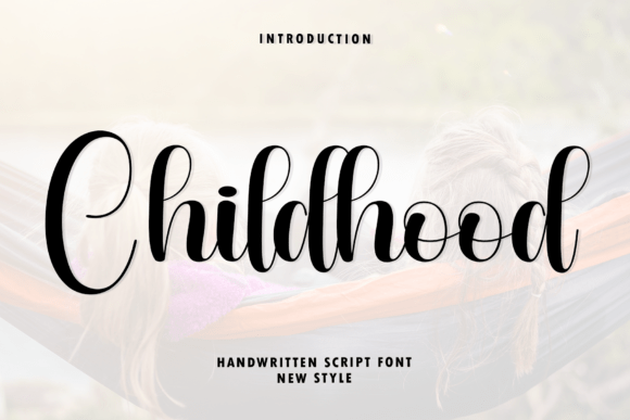 Childhood: A Handwritten Font for Modern Branding