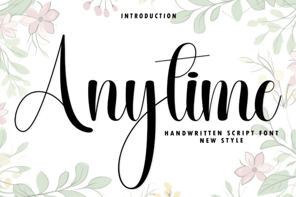 Discover Anytime: Your Go-To Handwritten Script Font