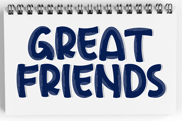 Great Friends: A Script Font for Modern Branding