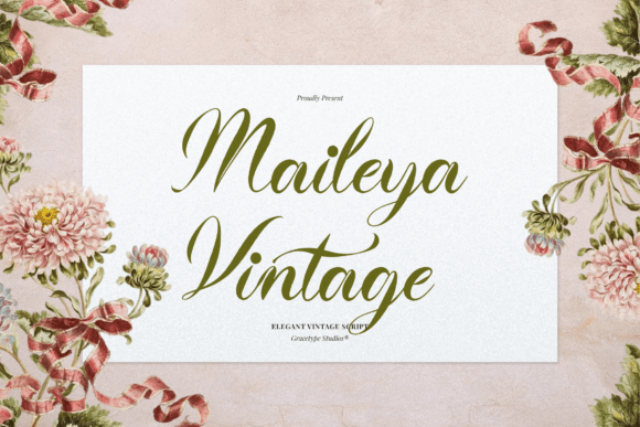Maileya Vintage: A Typeface with a Nostalgic Soul