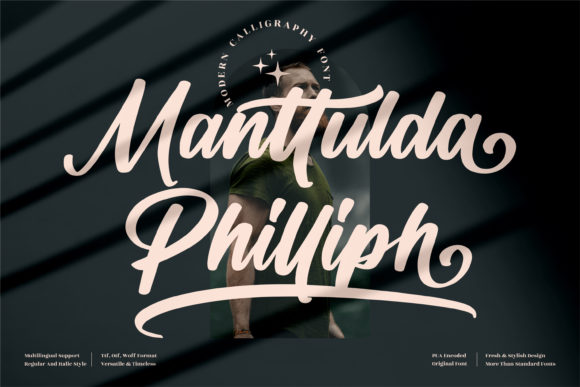 Manttulda Philliph: A Script Font for Elegant and Authentic Designs