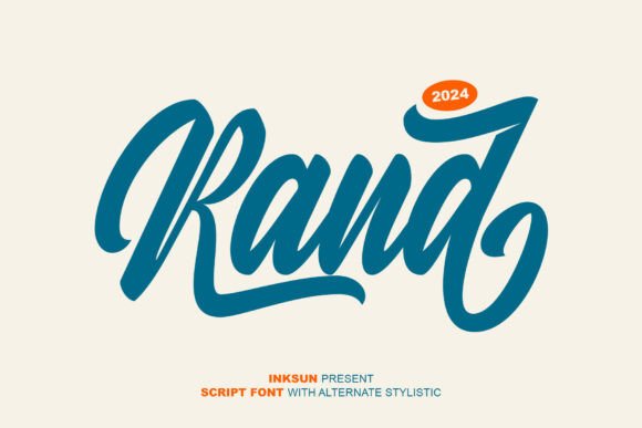 Rand: The Modern Script Font with Timeless Craftsmanship