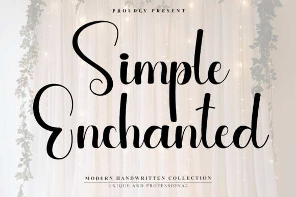 Simple Enchanted: A Sophisticated Autumnal Script