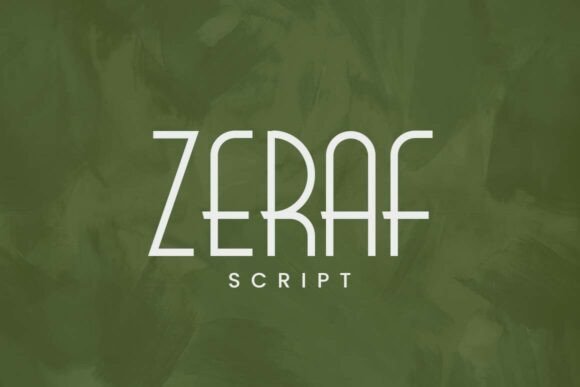 The Power of Zeraf: A Modern Typeface for Luxury Brands